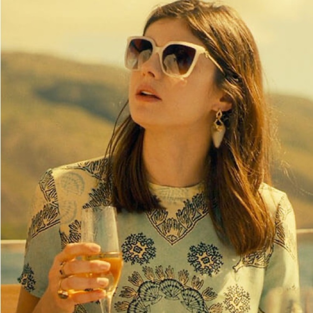 Valentino Matching Print Silk Set